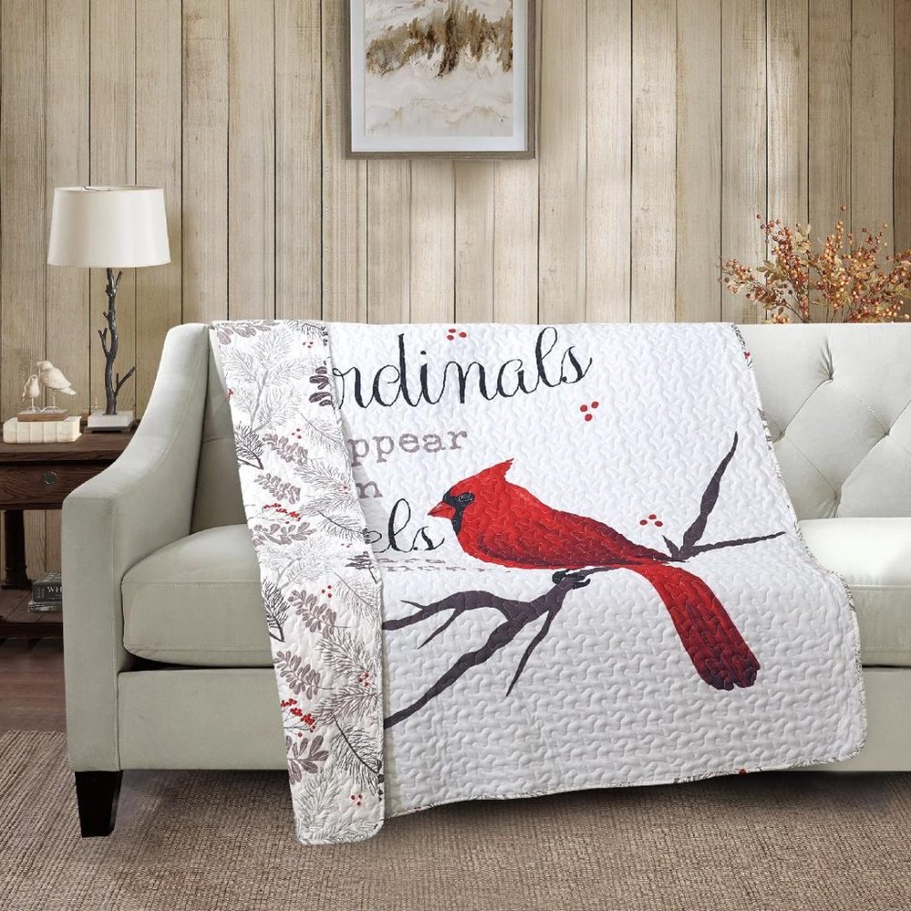 Regal Comfort Cardinal Throw, 50" x 60"